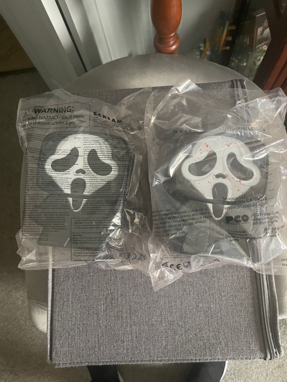Scream VI Cinemark Exclusive Ghostface Beverage Buddy 2 Pack Cups (no straws)